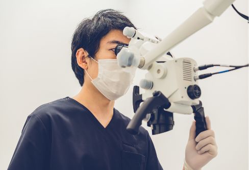 03歯の形成・型取り