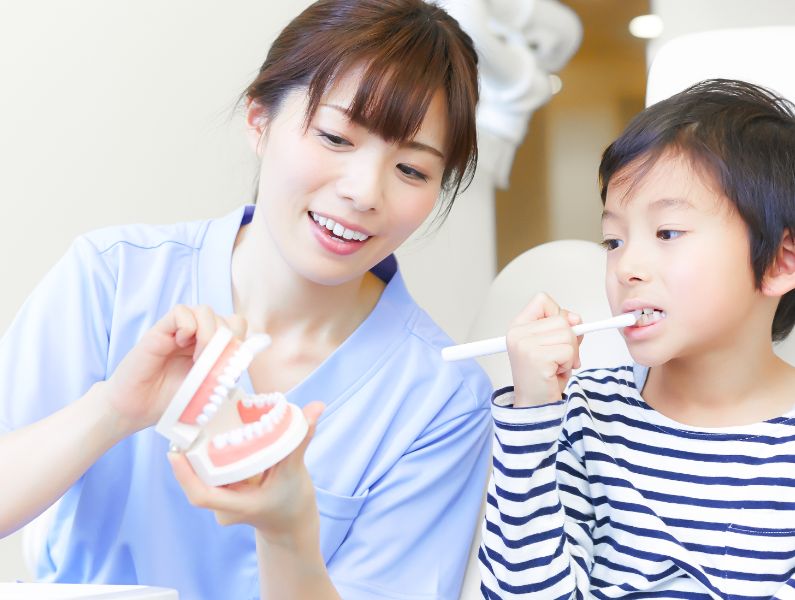 フッ素塗布