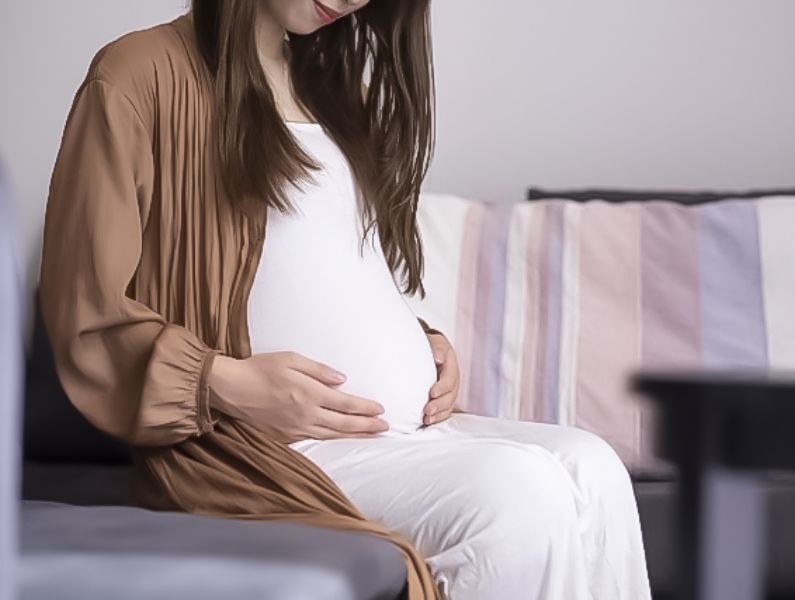 妊娠中の女性